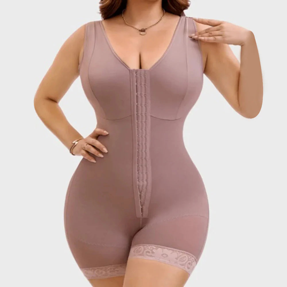 ⏰Limited-Time Offer✨Women Tummy Control Full Shapewear Butt Lifter with Zipper Crotch